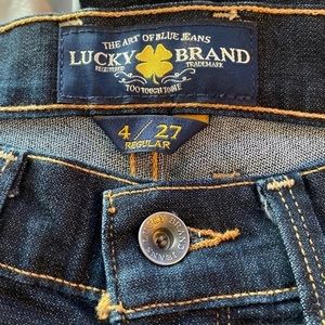 lucky brand dark wash jeans